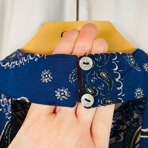 NWOT Intimately Free People Beaux Slip Paisley Halter Sleeveless Tunic D… - Picture 5 of 7